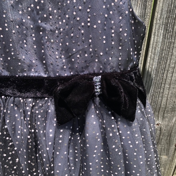 Nannette Kids Holiday Dress with Black Shrug - Picture 4 of 7